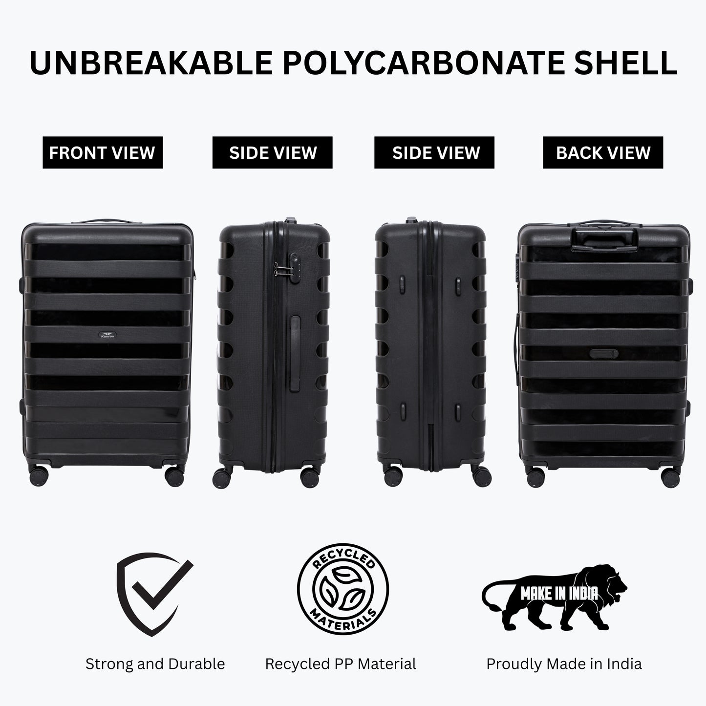 Kamron Luggage Set – Cabin, Medium & Large