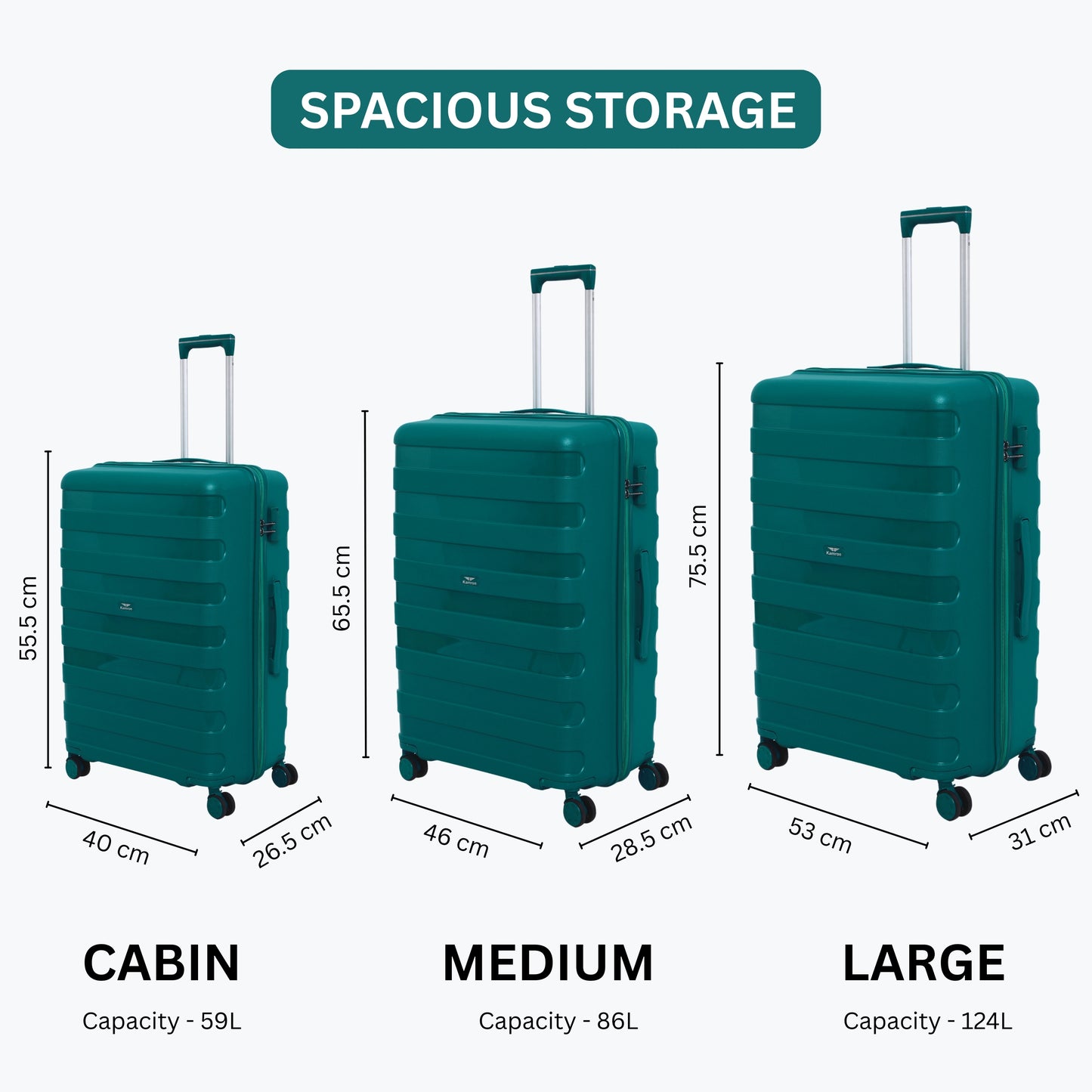 Kamron Trolley Bag - Cabin size
