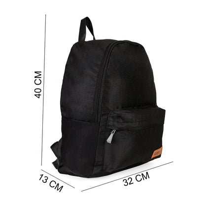 Kamron Casual Backpacks - 1 Compartment (Black)