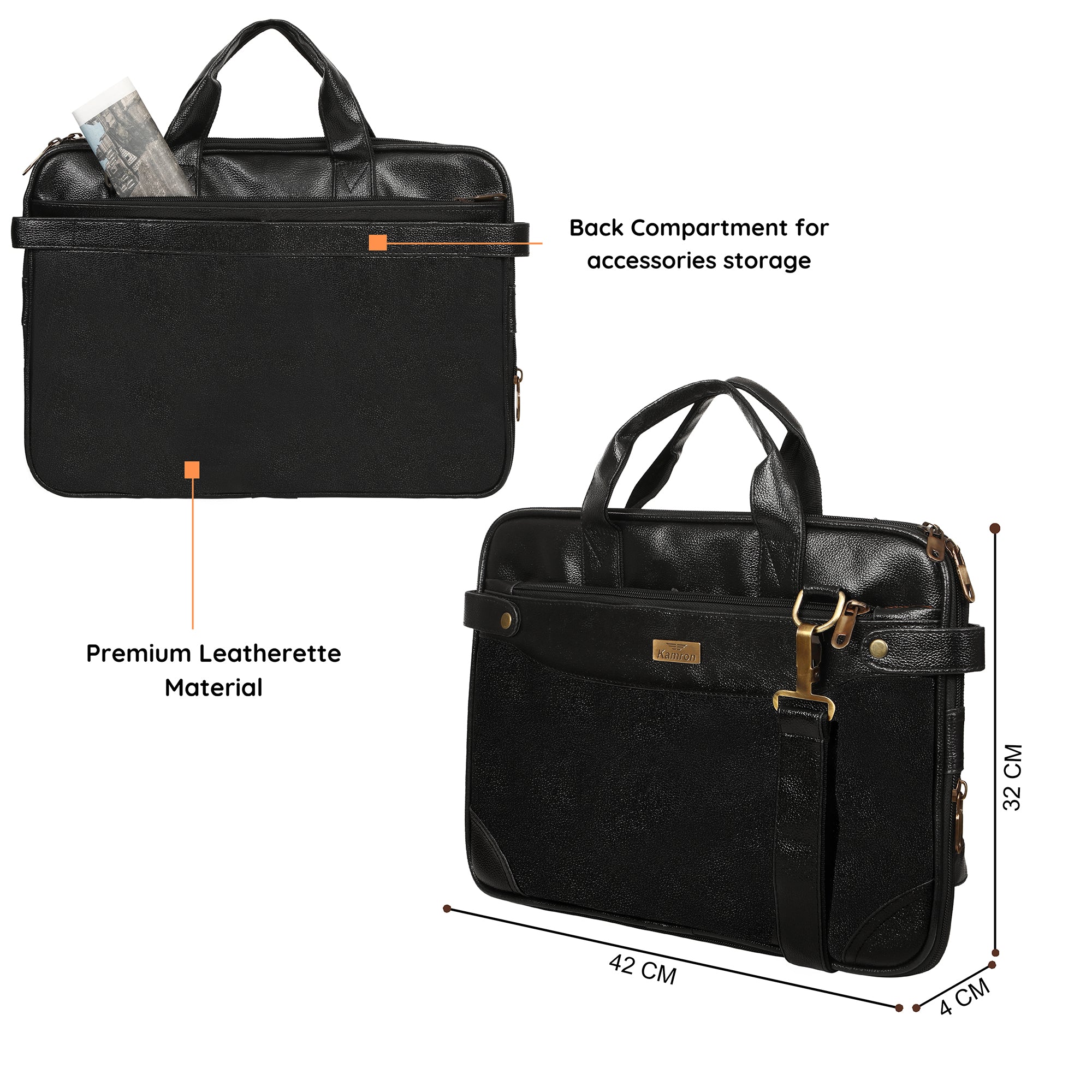 Kamron Office Messenger Bag 1