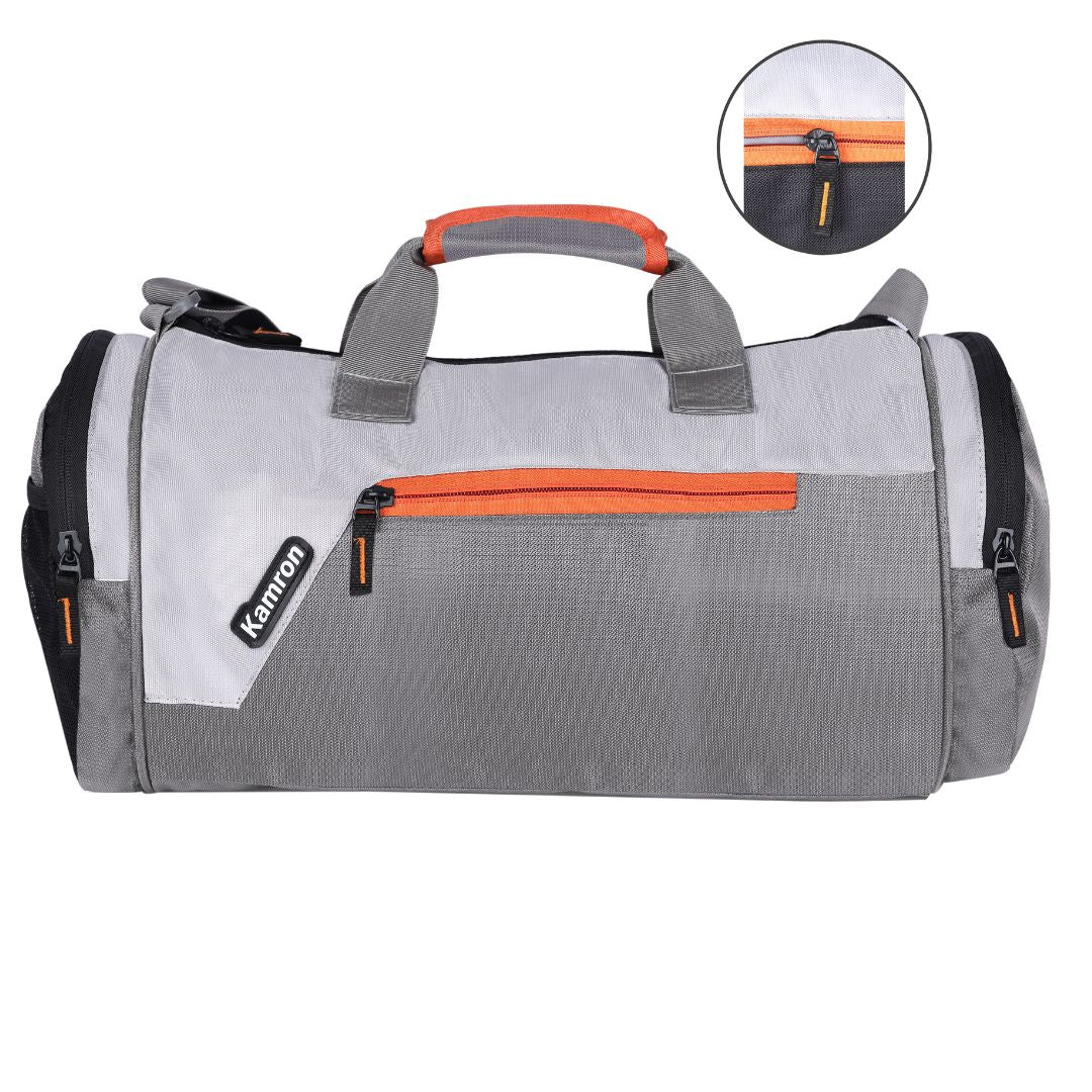 Kamron Gym Training & Travel Duffel (Grey)