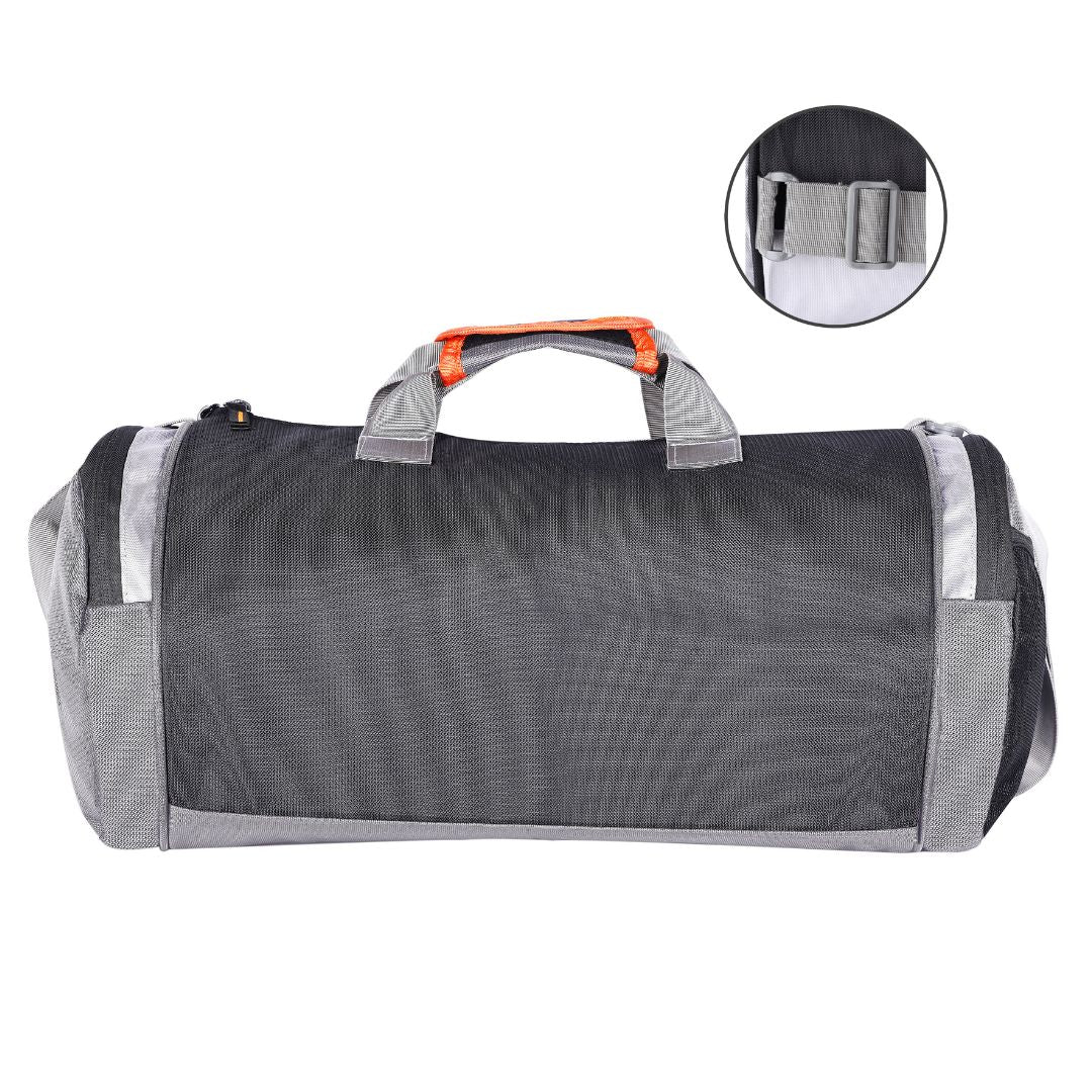 Kamron Gym Training & Travel Duffel (Grey)
