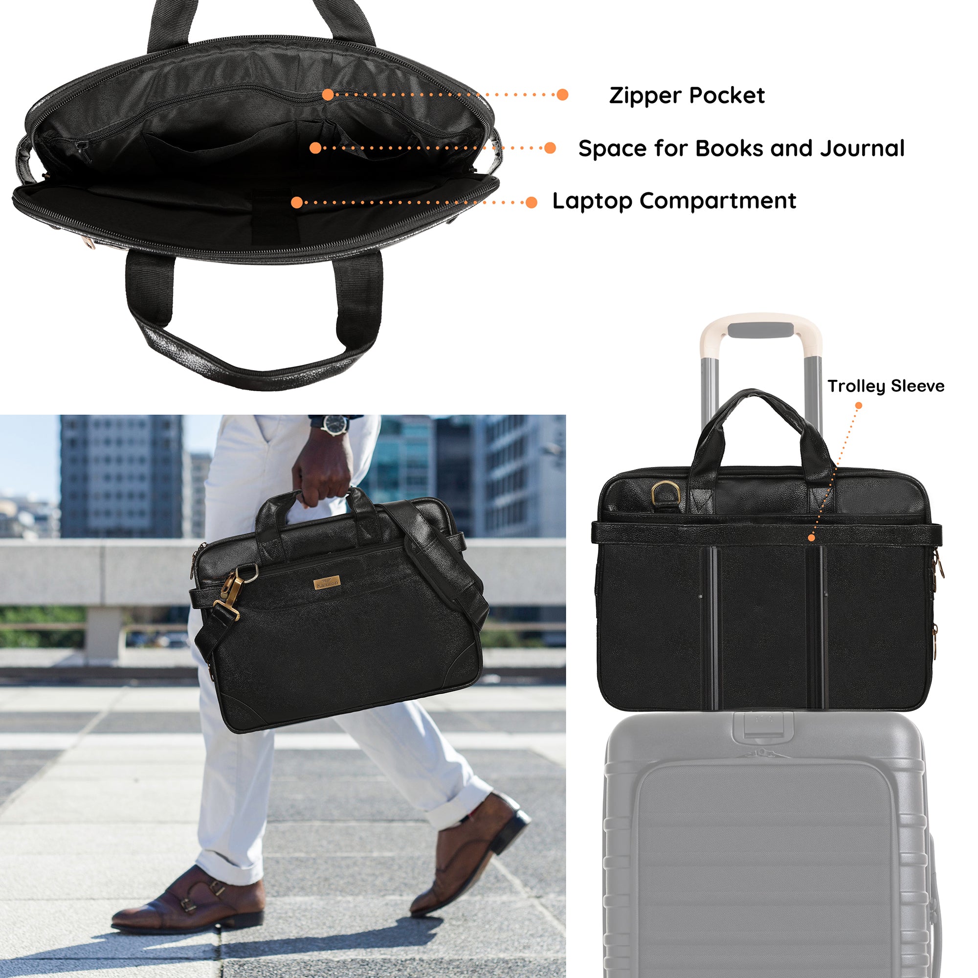 Kamron Office Messenger Bag 1