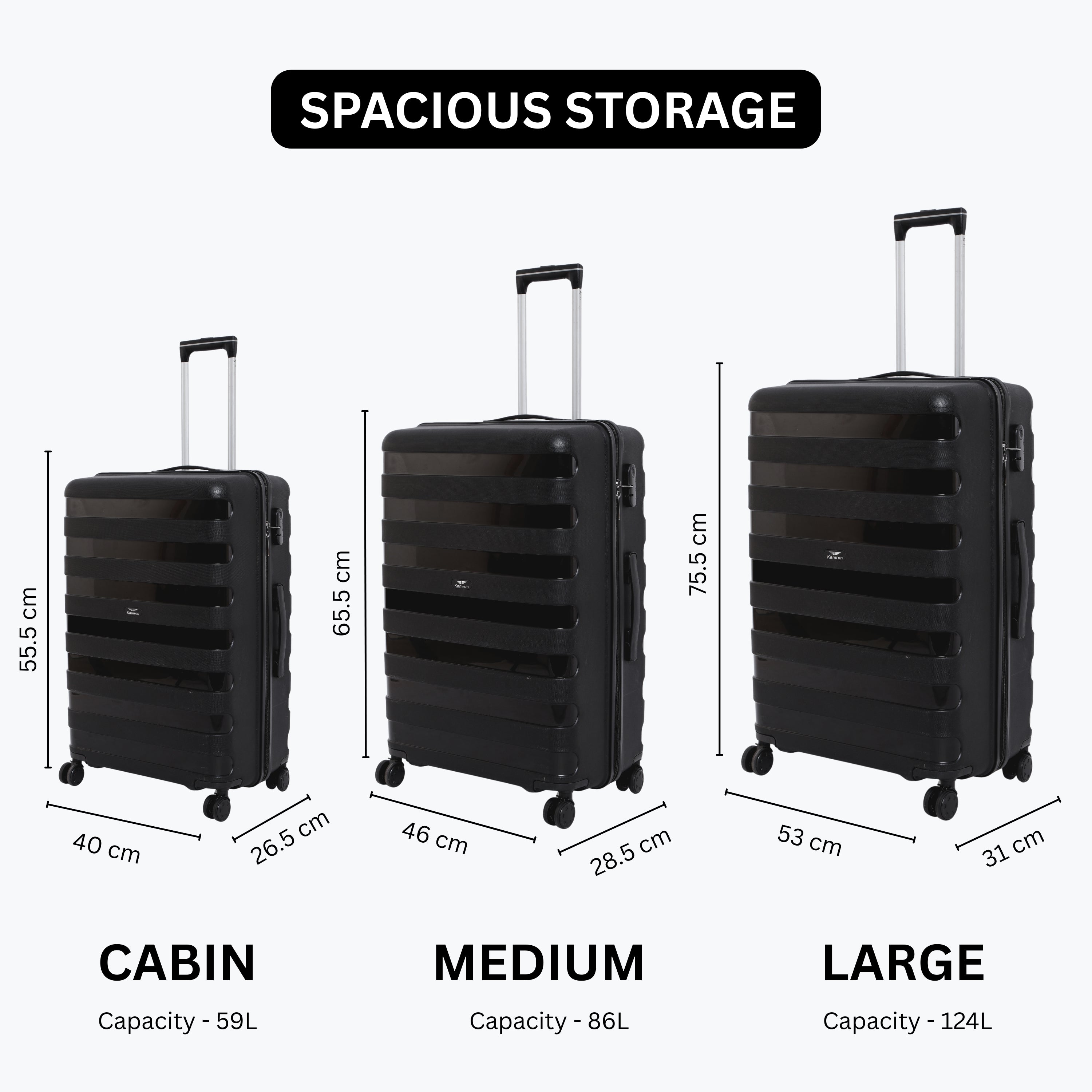 Kamron Trolley Bag - Medium size