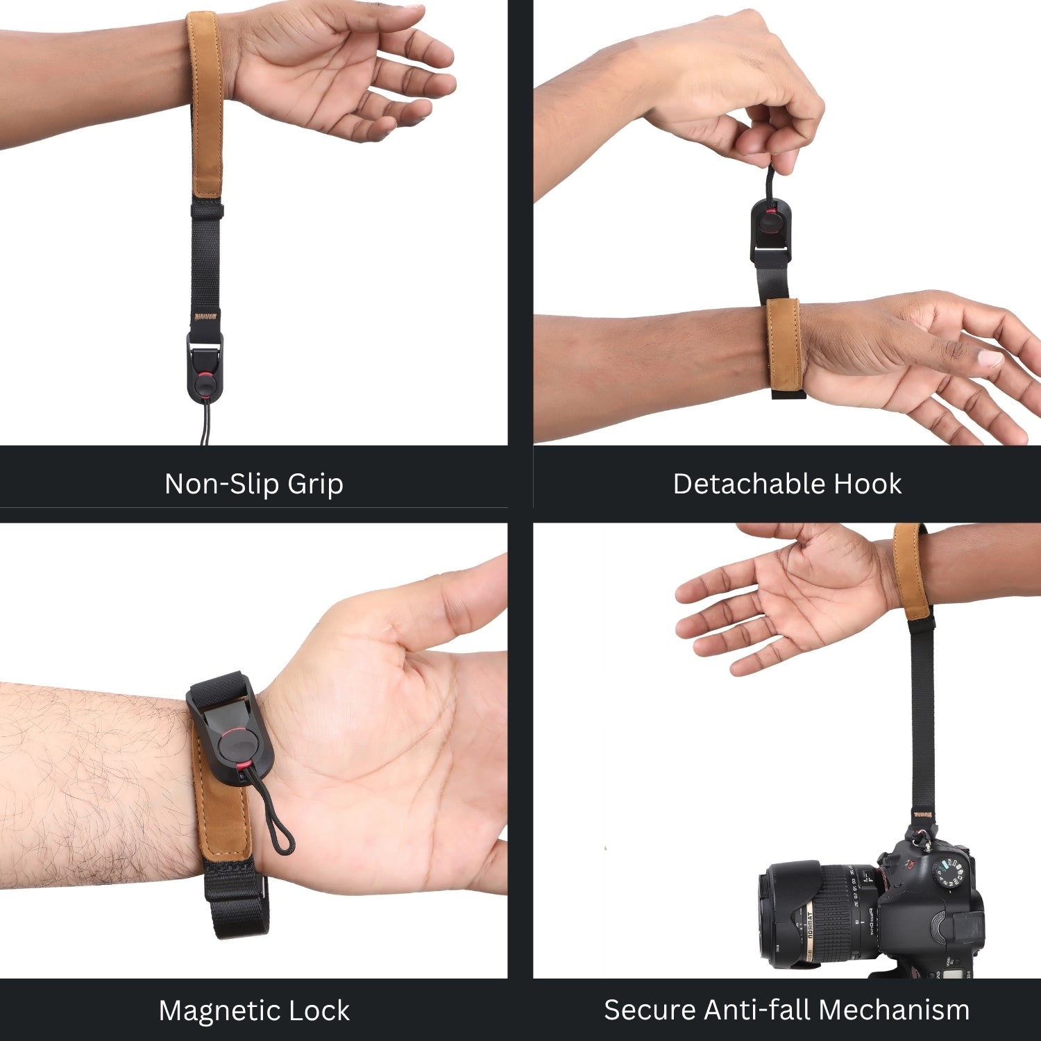 Kamron Premium Magnetic Hand Strap – Secure Grip, Sleek Style