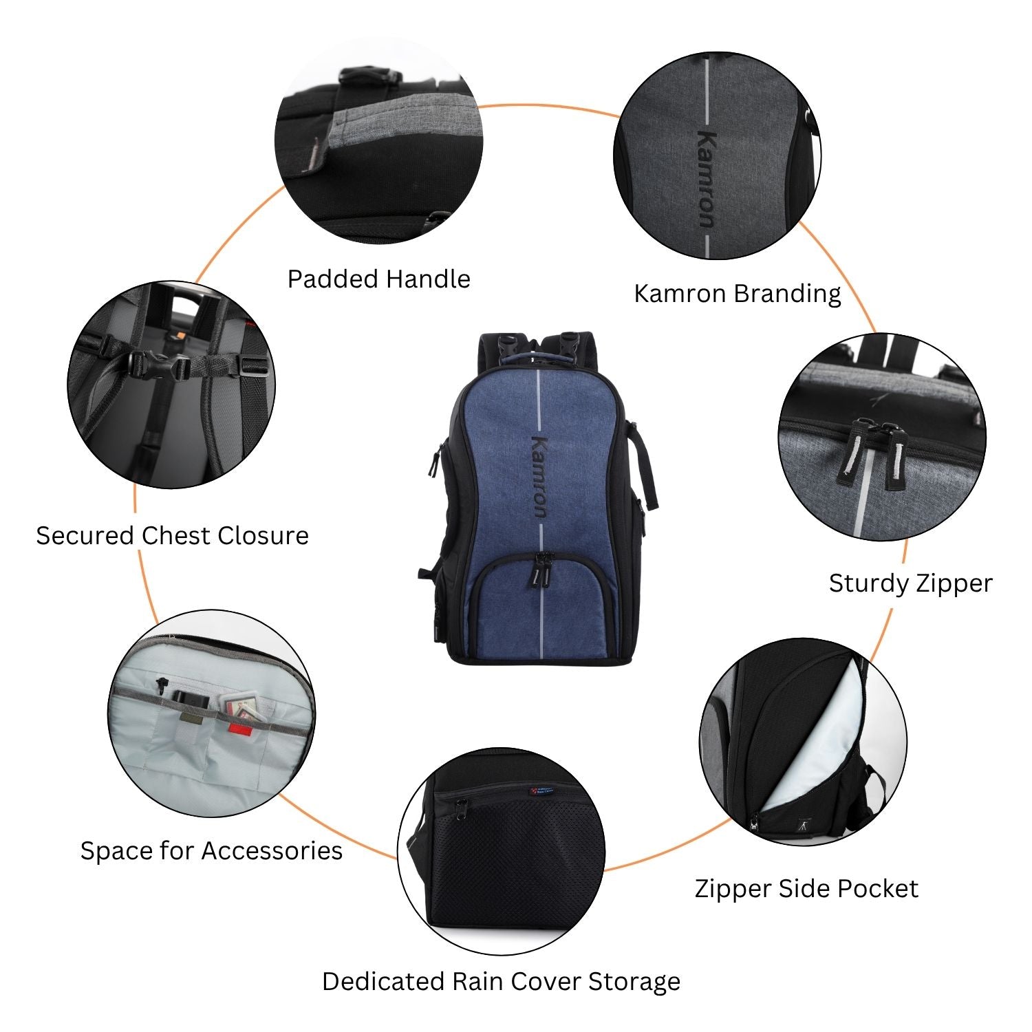 Kamron Basic 300 Professional Camera Bag (Blue)