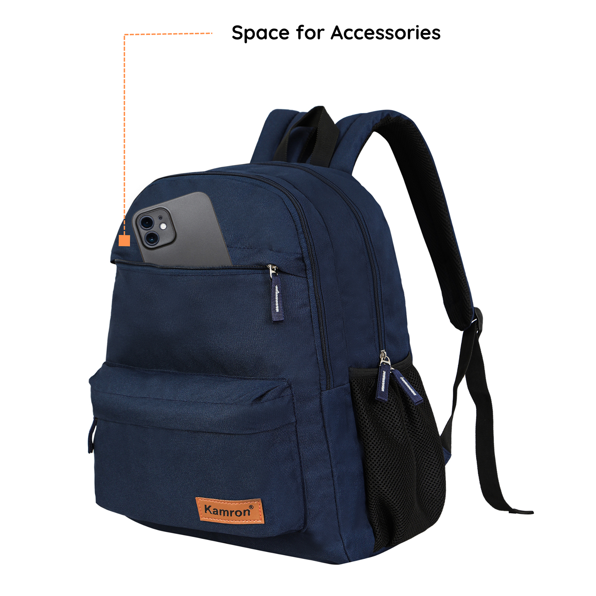 Kamron Series 2 Casual Backpack - 26 ltrs (Blue)