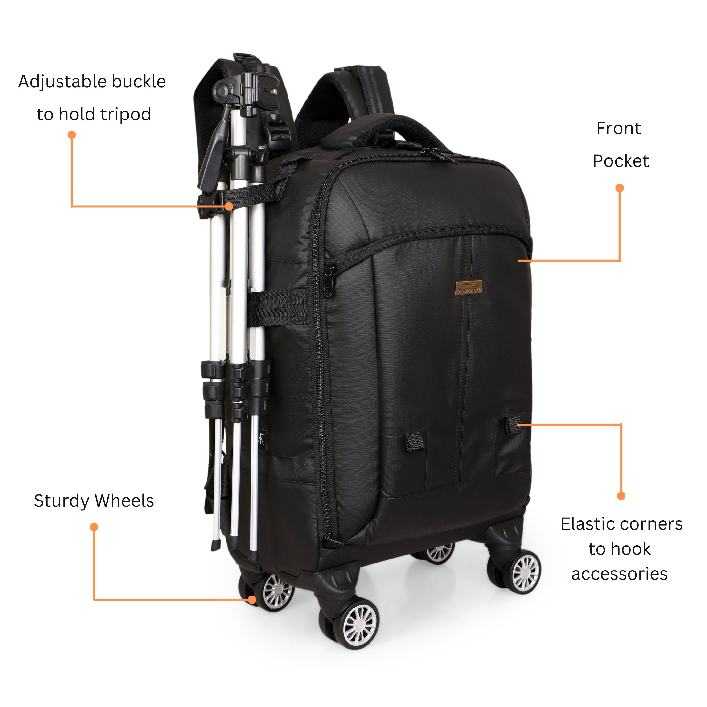 Kamron T-3 Trolley Backpack with Extension