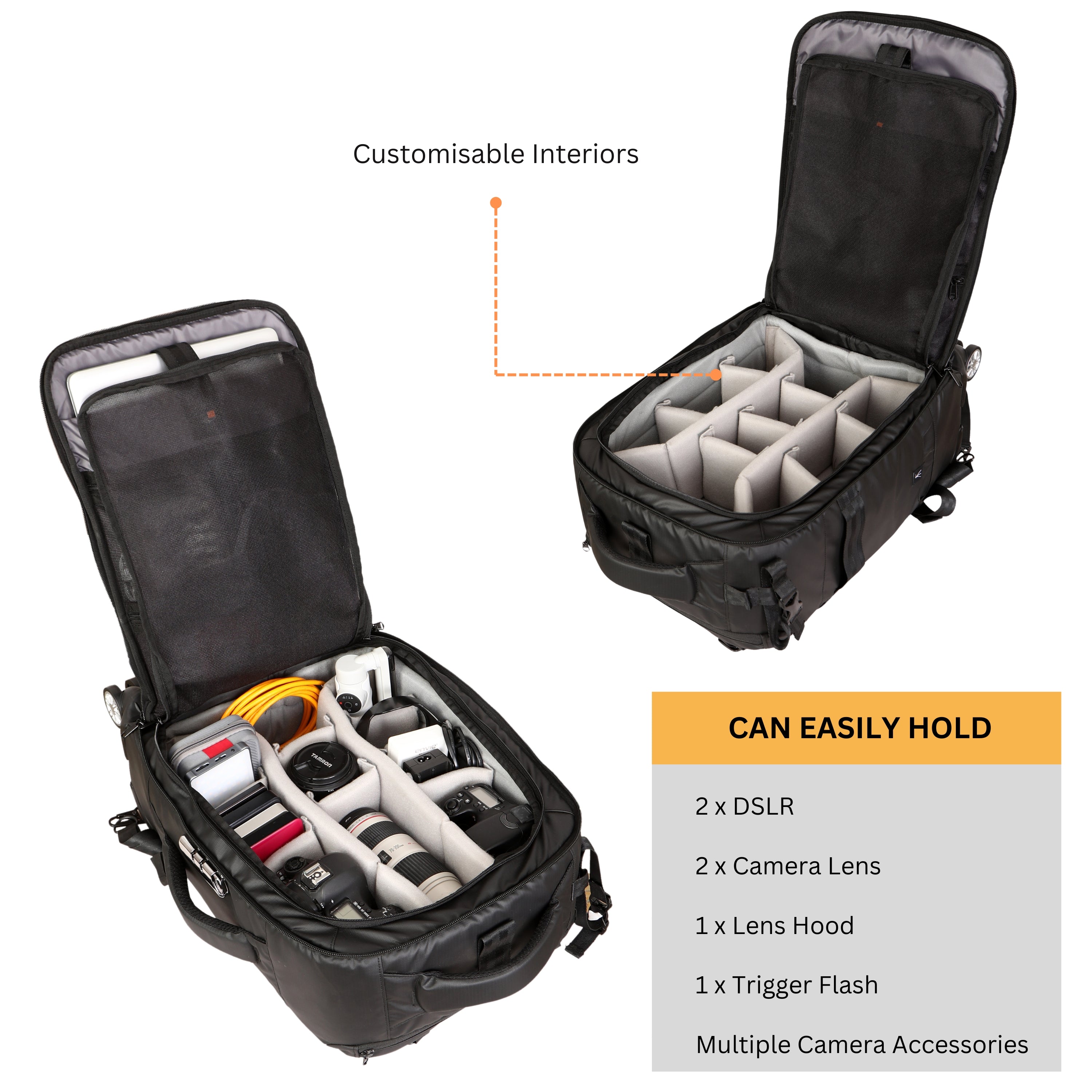 Kamron T-3 Trolley Backpack with Extension