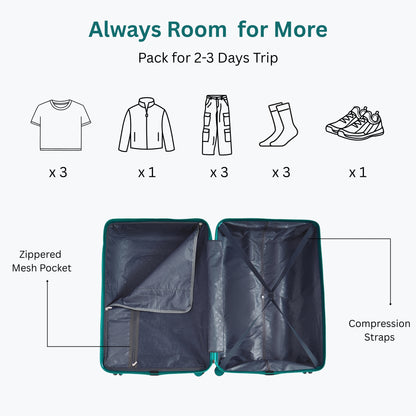 Kamron Trolley Bag - Cabin size