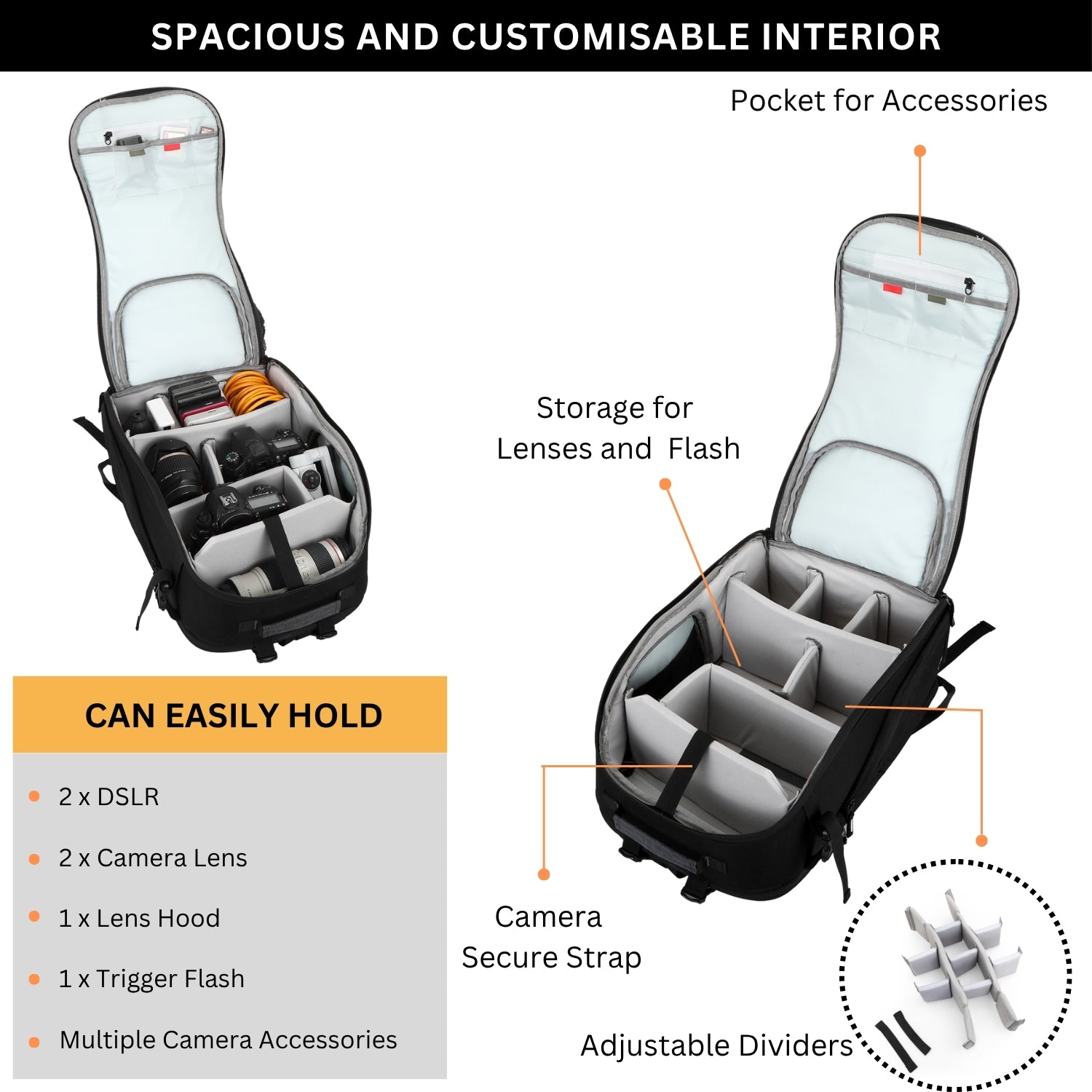 Kamron Basic 300 Professional Camera Bag (Blue)1