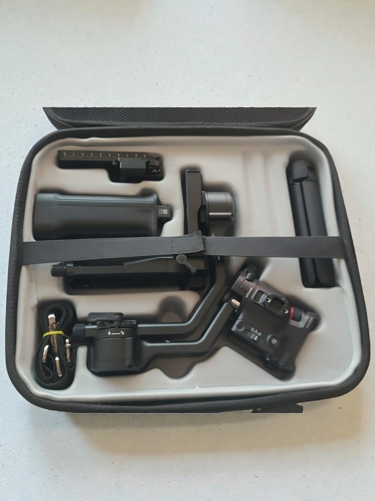 Kamron RS5 Gimbal Case  – Hard Shell PU Travel Bag for Gimbal & Accessories