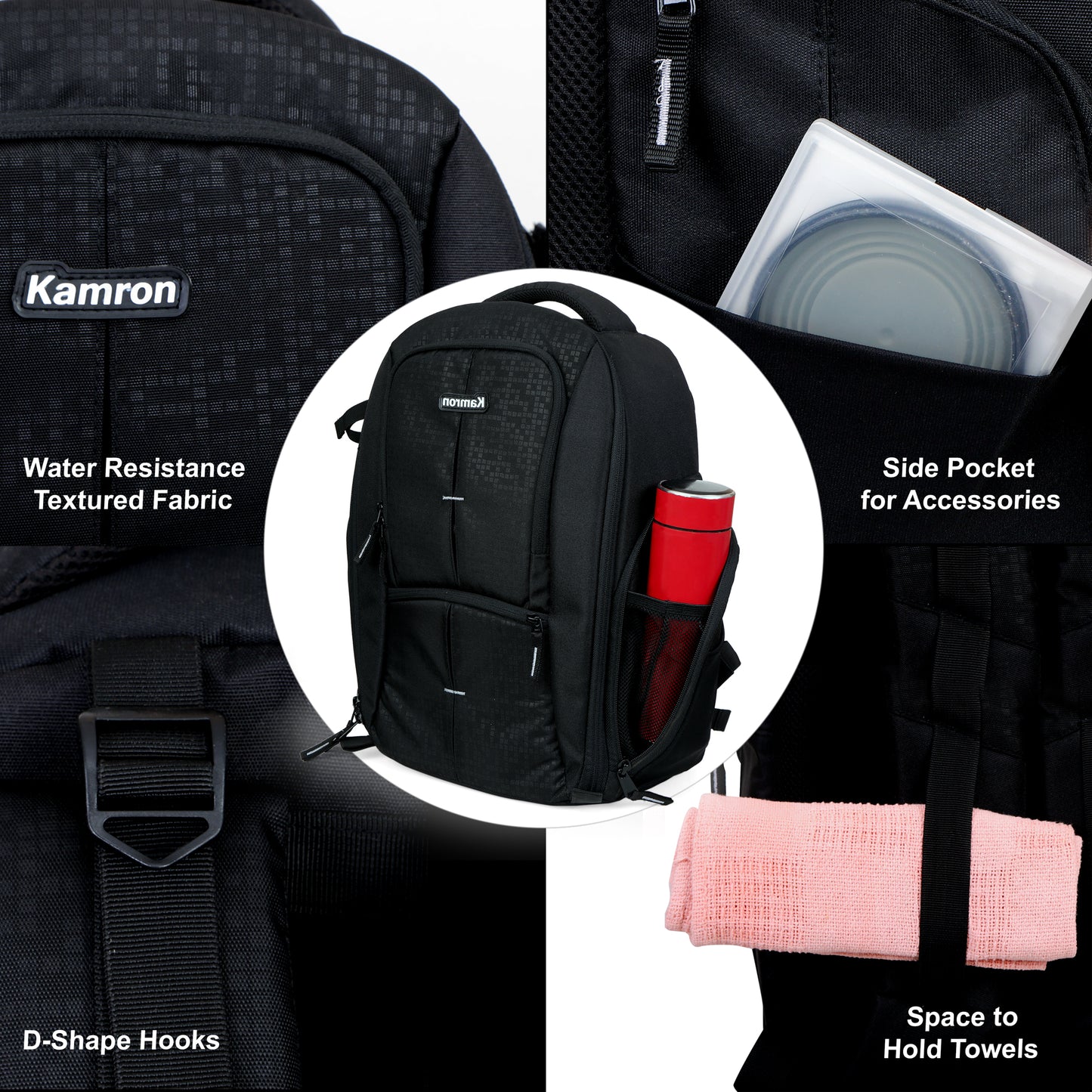 Kamron A72 Pro Backpack Camera Bag