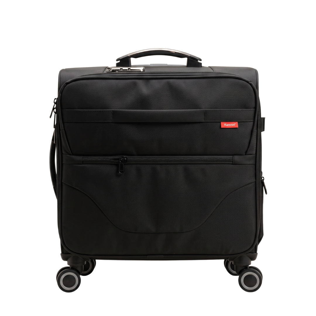 Kamron T - RT 1 Trolley Bag | 4-Wheel Travel & Business Trolley Bag with Multiple Compartments