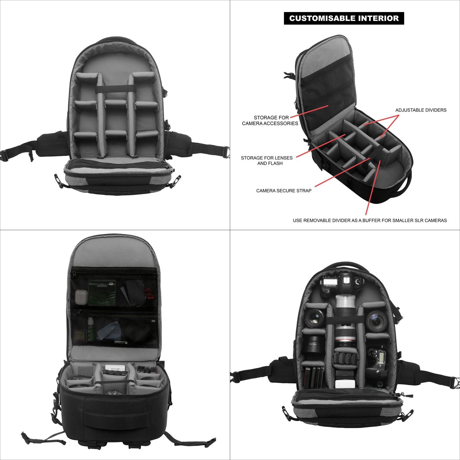Kamron P91 Pro Backpack Camera Bag