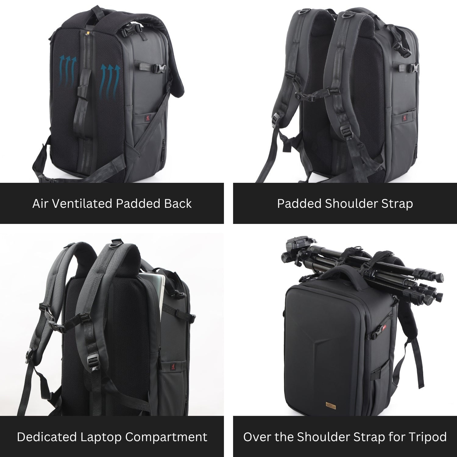 Kamron Tough BP – Hard Camera Backpack for Travel & Shoots