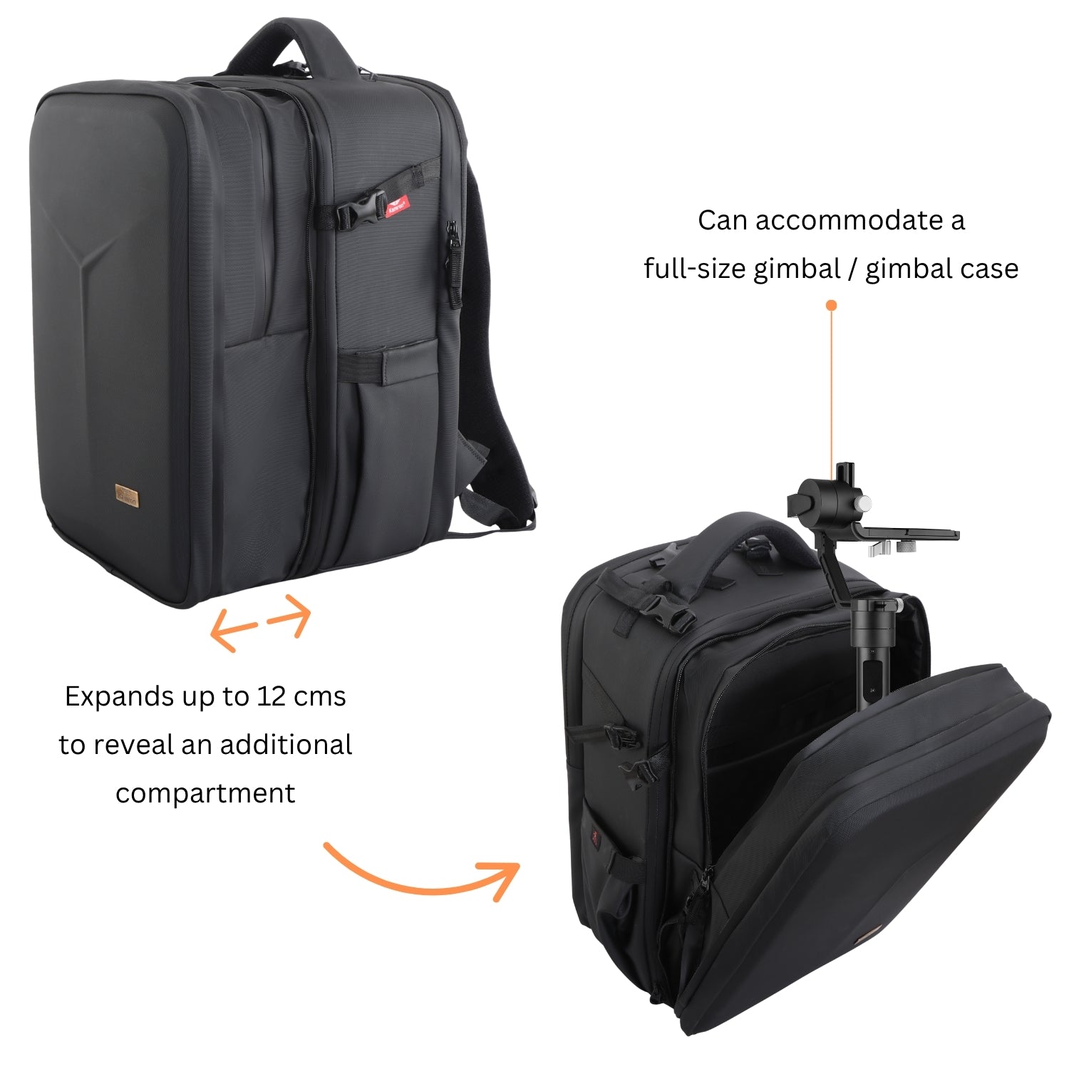 Kamron Tough BP – Hard Camera Backpack for Travel & Shoots