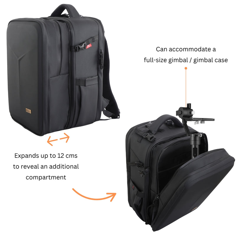 Kamron Tough BP – Hard Camera Backpack for Travel & Shoots