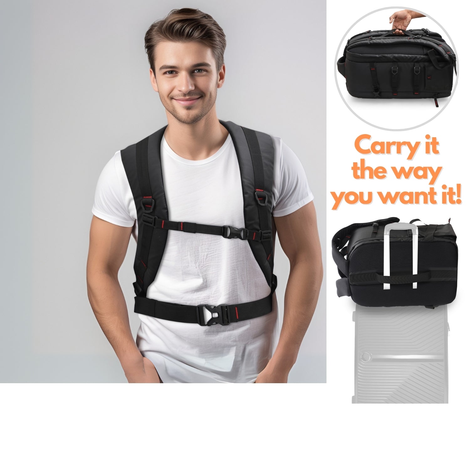 Kamron Tough BP Lite Waterproof DSLR Backpack Camera Backpack