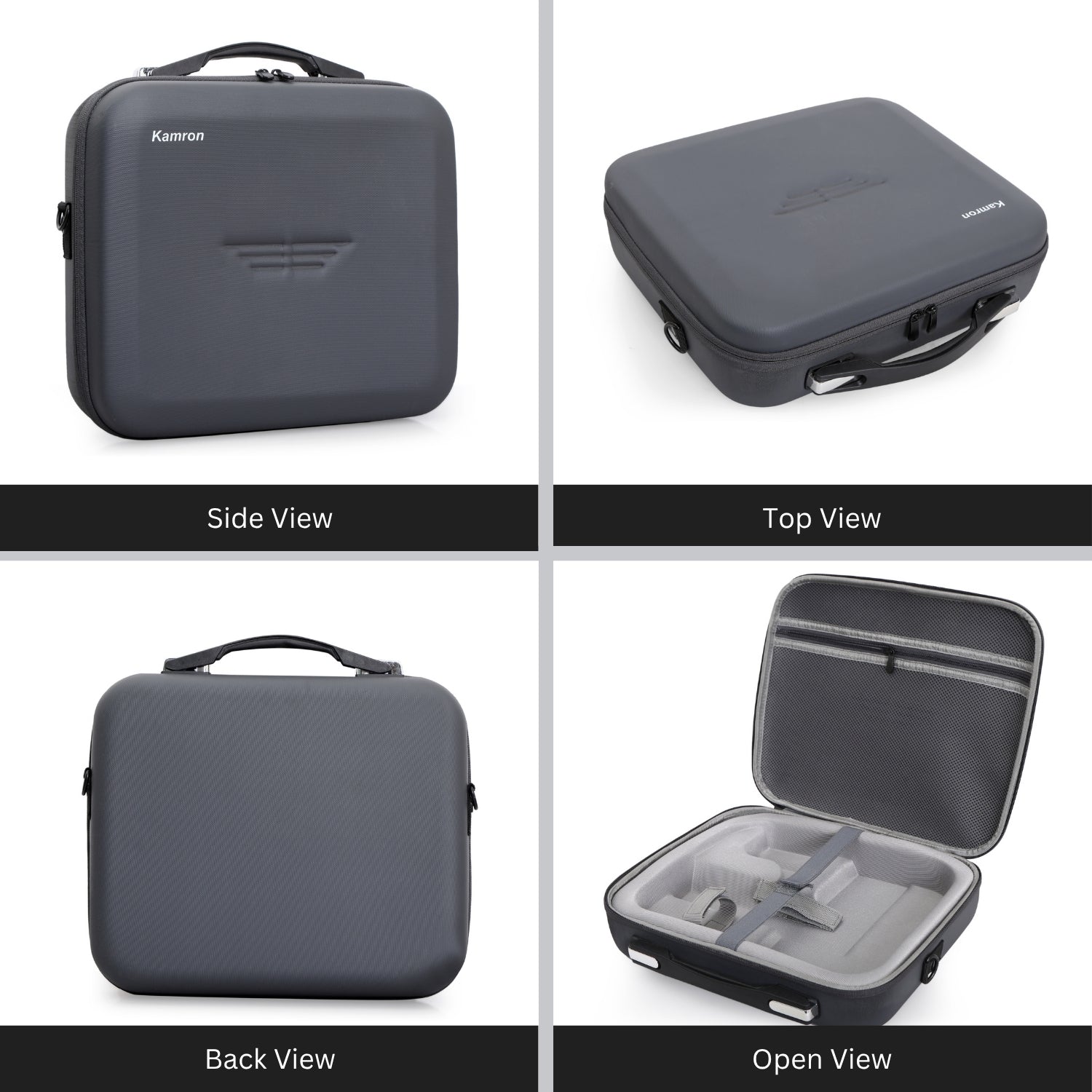 Kamron RS4 Universal Gimbal Case – Hard Shell PU Travel Bag for Gimbal & Accessories