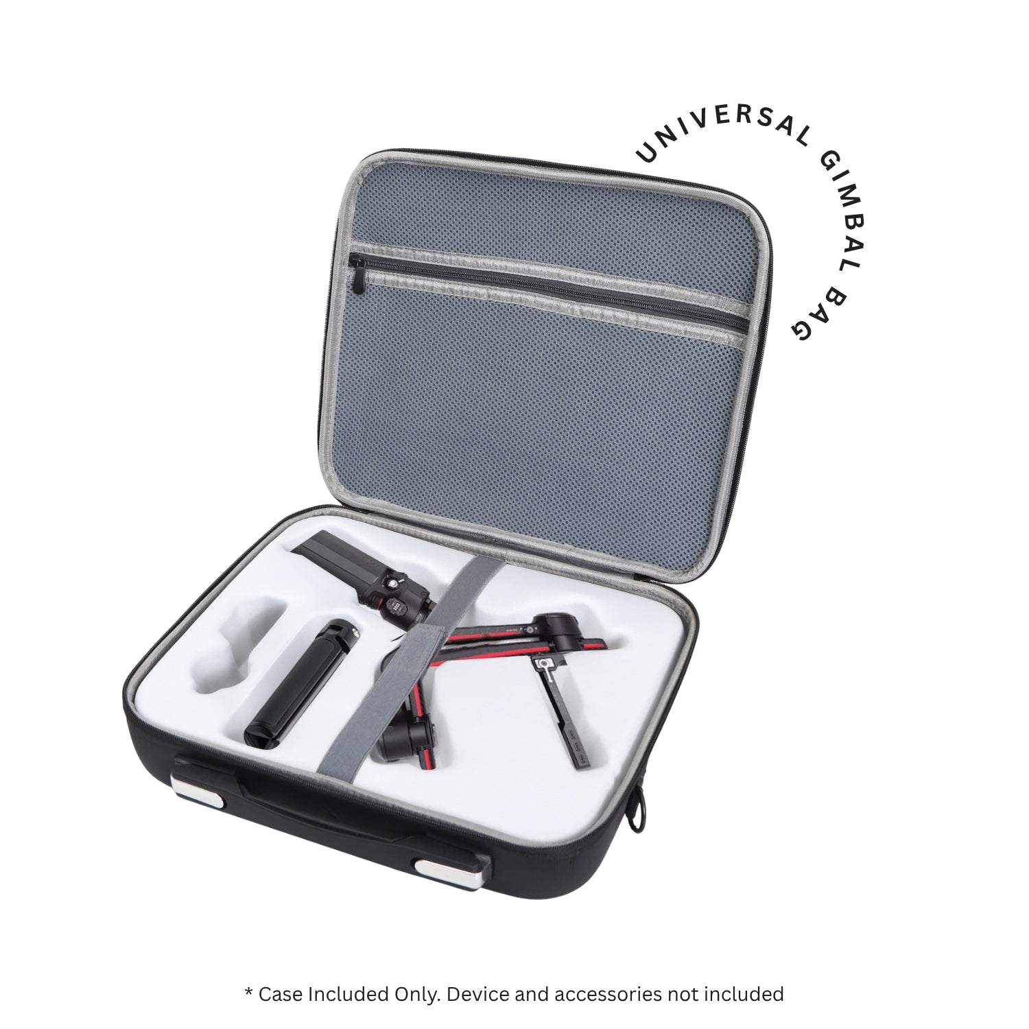 Kamron RS4 Universal Gimbal Case – Hard Shell PU Travel Bag for Gimbal & Accessories