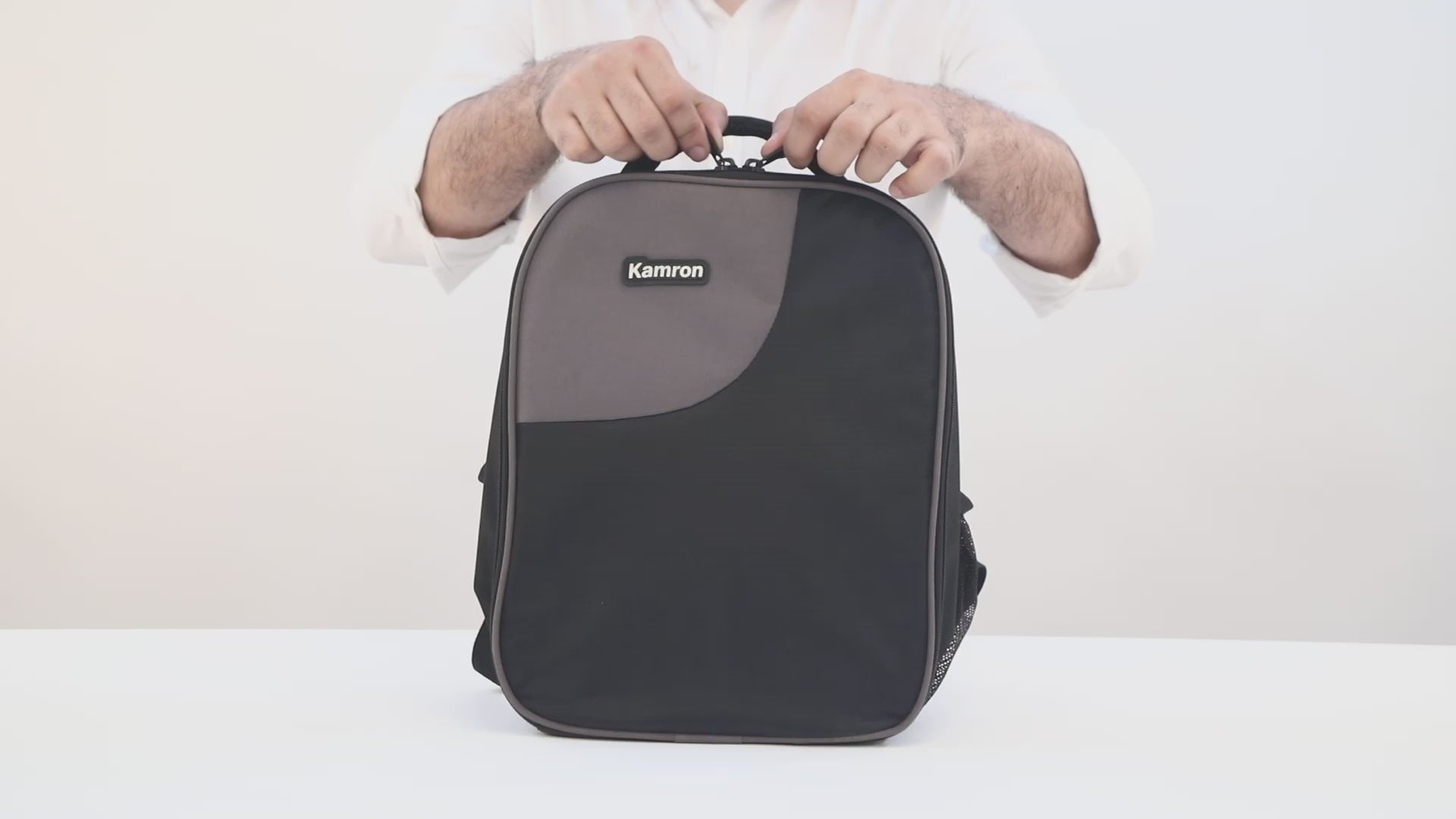 Load video: Kamron A22 Backpack Camera Bag