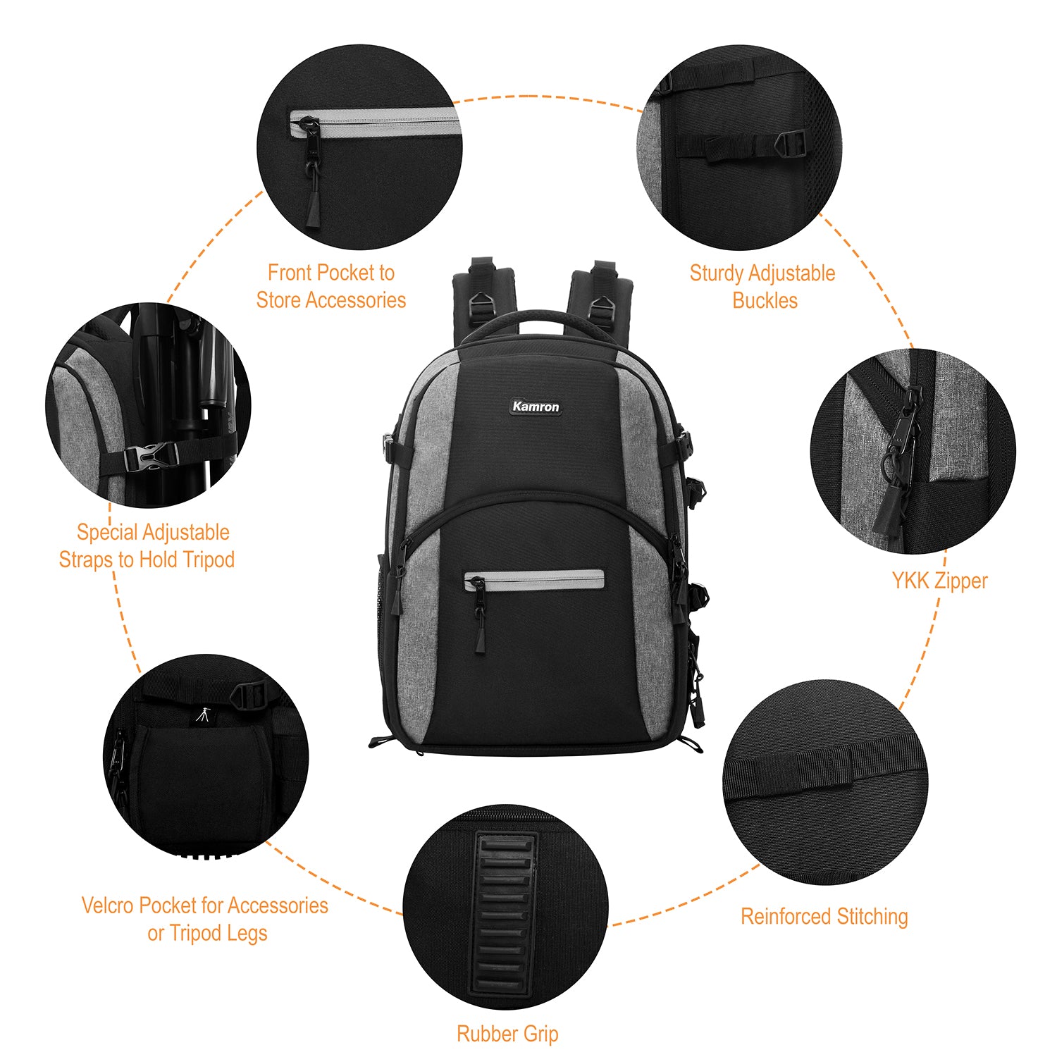 Kamron P91 Pro Backpack Camera Bag